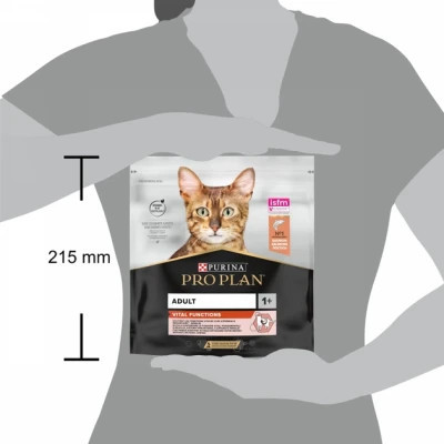 Сухой корм для кошек Purina Pro Plan Original с лососем 400 г (7613036545037) Винница - изображение 3