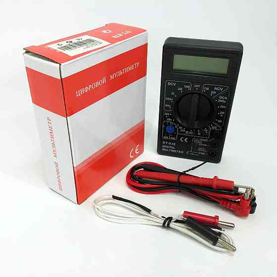 Якісний мультиметр DT-838, Тестер перевірки напруги, Мультиметр для електричних систем VY-48 Львів