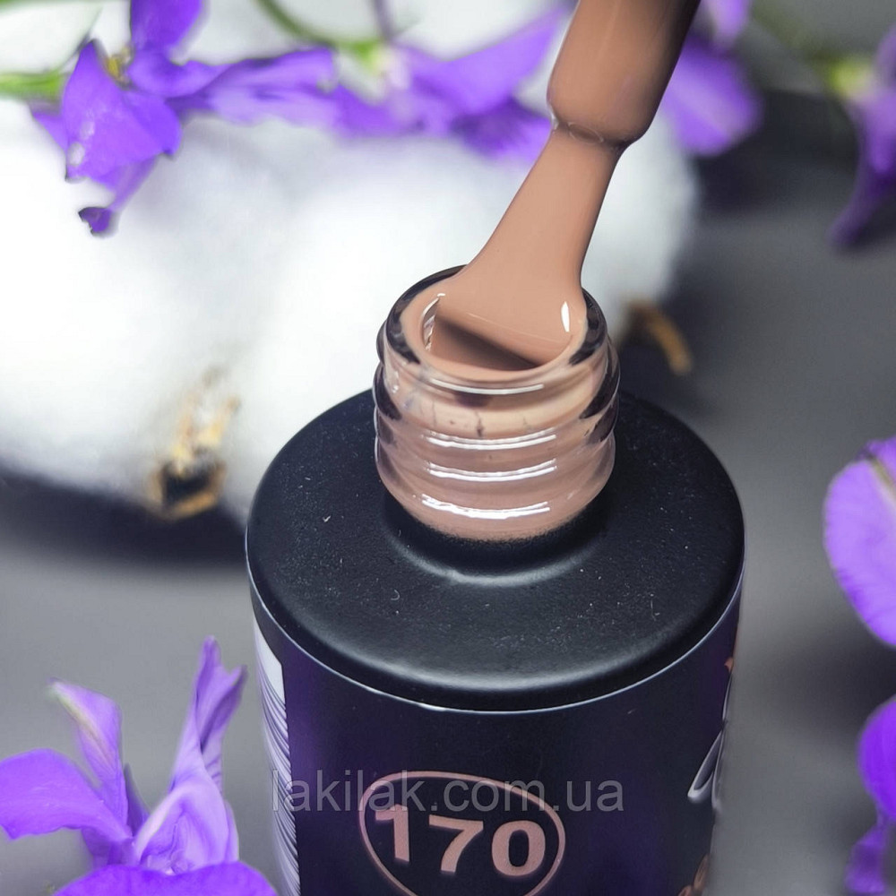 Гель-лак для нігтів Bee Nails 170 (блідо-коричневий) 8мл Херсон - фото 1