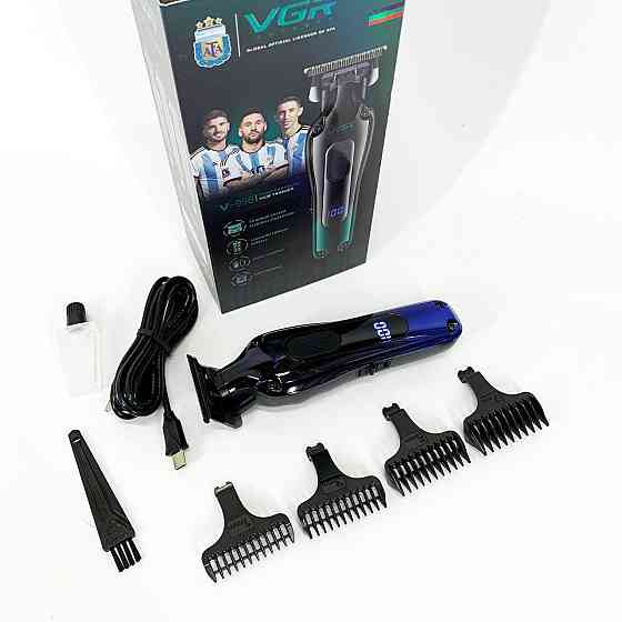 Бездротовий тример для стрижки та гоління, Машинка-тример 3 в 1 для стрижки волосся CW-34 Івано-Франківськ