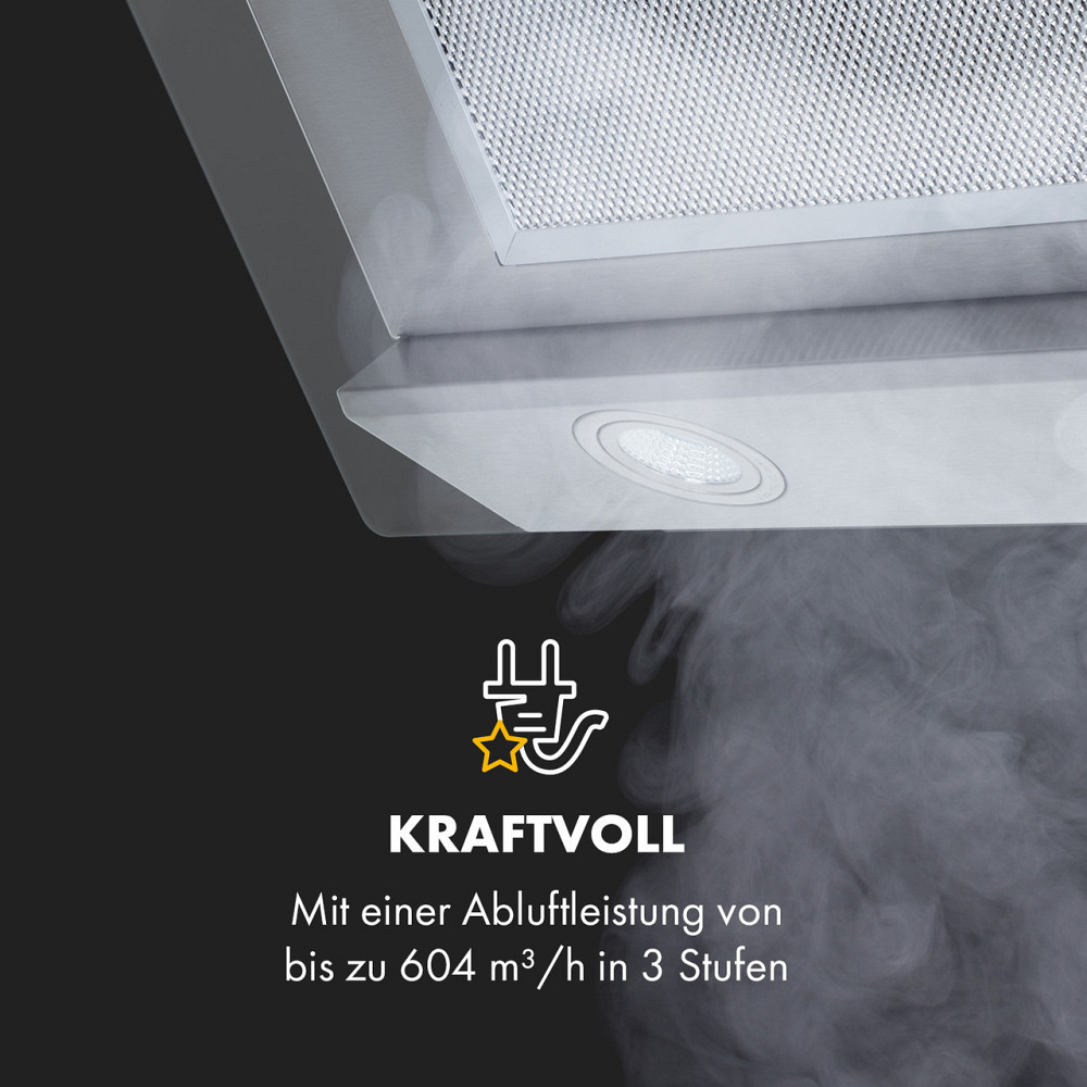 Витяжка Balzac Silent 60 250 Вт 3 рівні 604 м3/год LED EEC A 60 см (Німеччина, читати опис) Рівне - фото 5