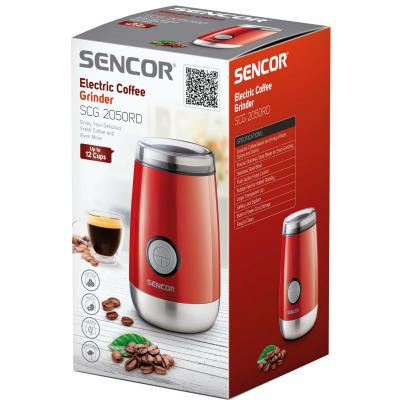 Кофемолка Sencor SCG 2050 RD (SCG2050RD) Винница - изображение 5