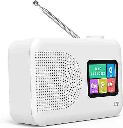 Цифрове FM радіо з кольоровим дисплеєм і Bluetooth LFF LDR107-DE Луцьк