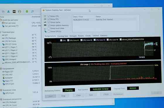 Ноутбук: ASER NITRO 5 RTX 3060 10300h. 16/512Gb. Киев