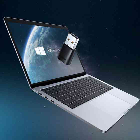 Адаптер Bluetooth 5.0 USB  RTL8761BUV CM390 UGREEN Black Винница