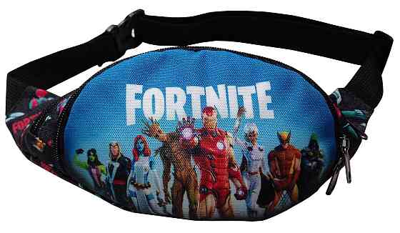 Сумка-бананка Tiger Rio Print+ Fortnite синяя S219190 Киев