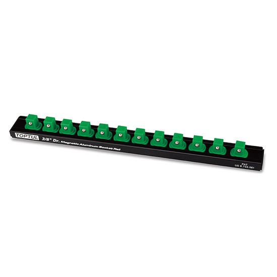 Тримач для головок (планка магнітна) 3/8"*280*12PCS TOPTUL PBKB3B2612 Чернігів - фото 1