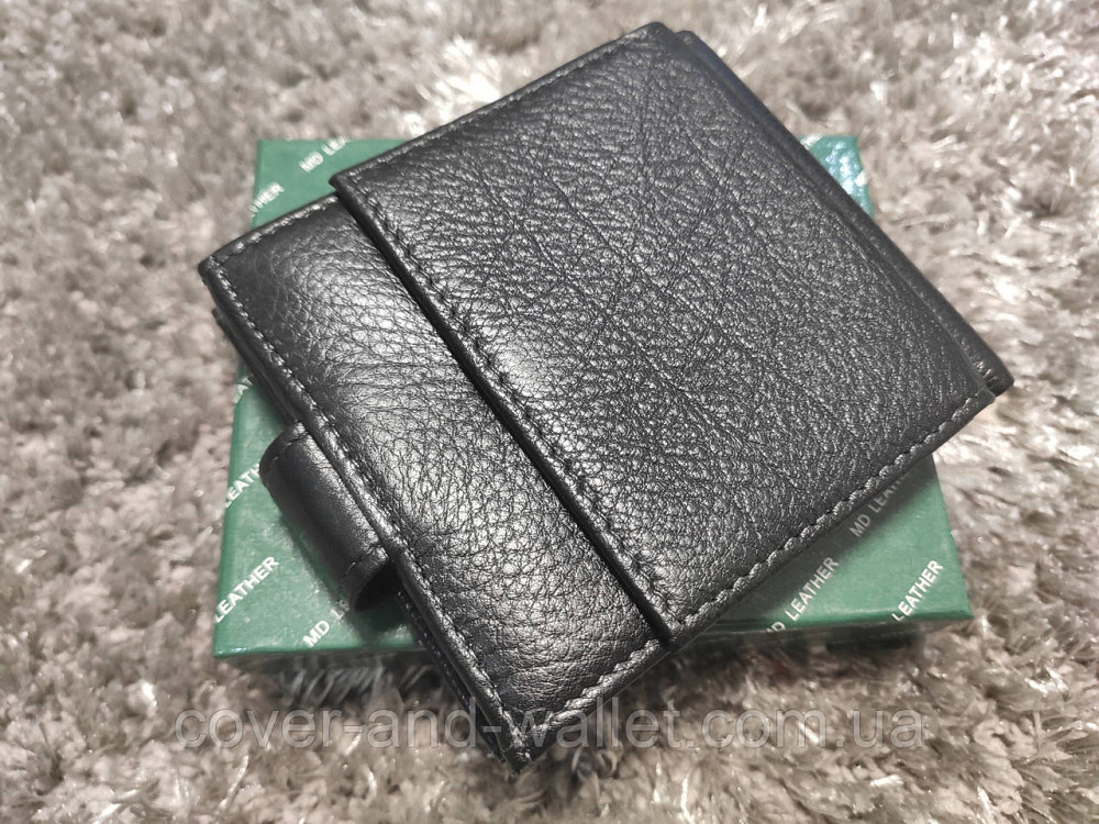 Шкіряний чоловічий гаманець на багато карток зі зручною монетницею Marco Coverna 122 Київ - фото 10