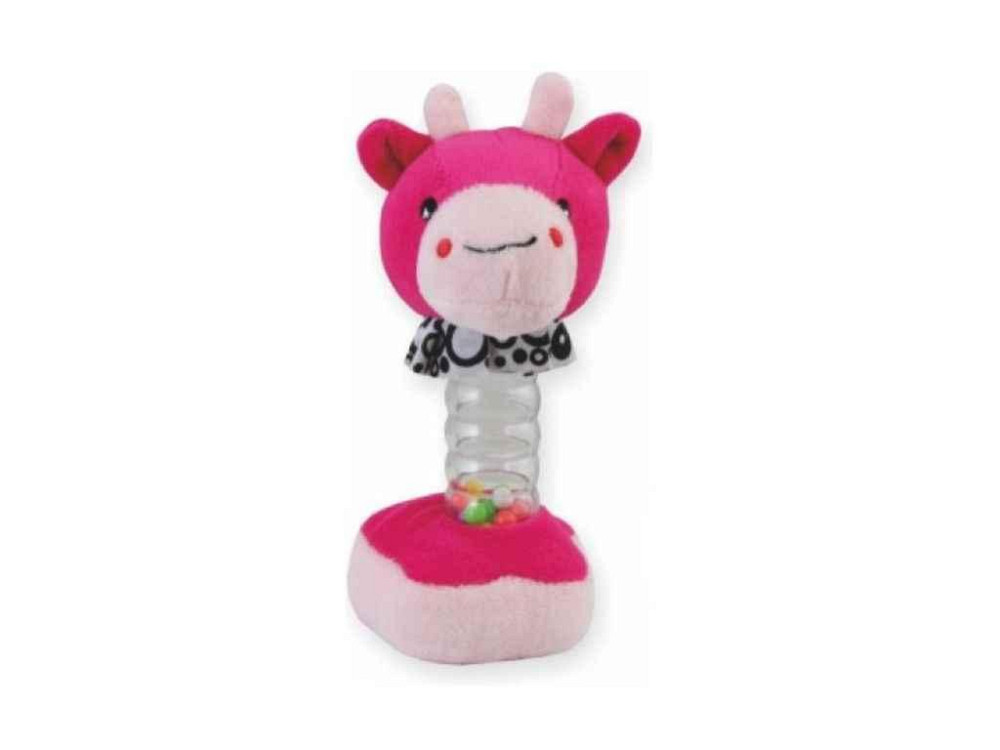 Подвеска плюшевая музыкальная YF-1069 G Жирафка, pink, розовый ТМ BABY MIX Киев - изображение 1