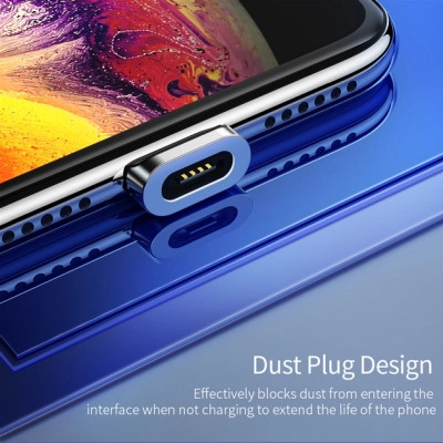 Дата кабель USB 2.0 AM to Micro 5P 1.0m Magnetic black Essager (EXCCXM-ML01) Винница - изображение 3