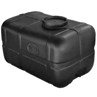 Ємність для води Пласт Бак квадратна не харчова 200 л прямокутна чорна видувна (5707) Вінниця