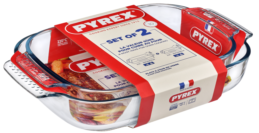 Набор форм для запекания Pyrex Classic, 2 предмета (7054302) Киев - изображение 1