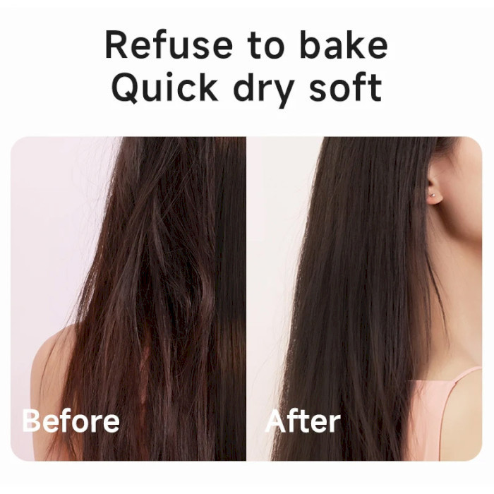 Фен Xiaomi Doco negative ion hair dryer soft and fast dry hair care Pink (Китайська вилка) Одесса - изображение 9