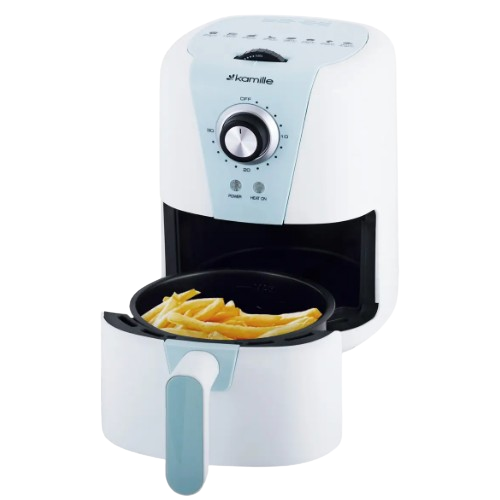 Фритюрниця електрична 1,5л 1000W 6814 KAMILLE Житомир - изображение 8