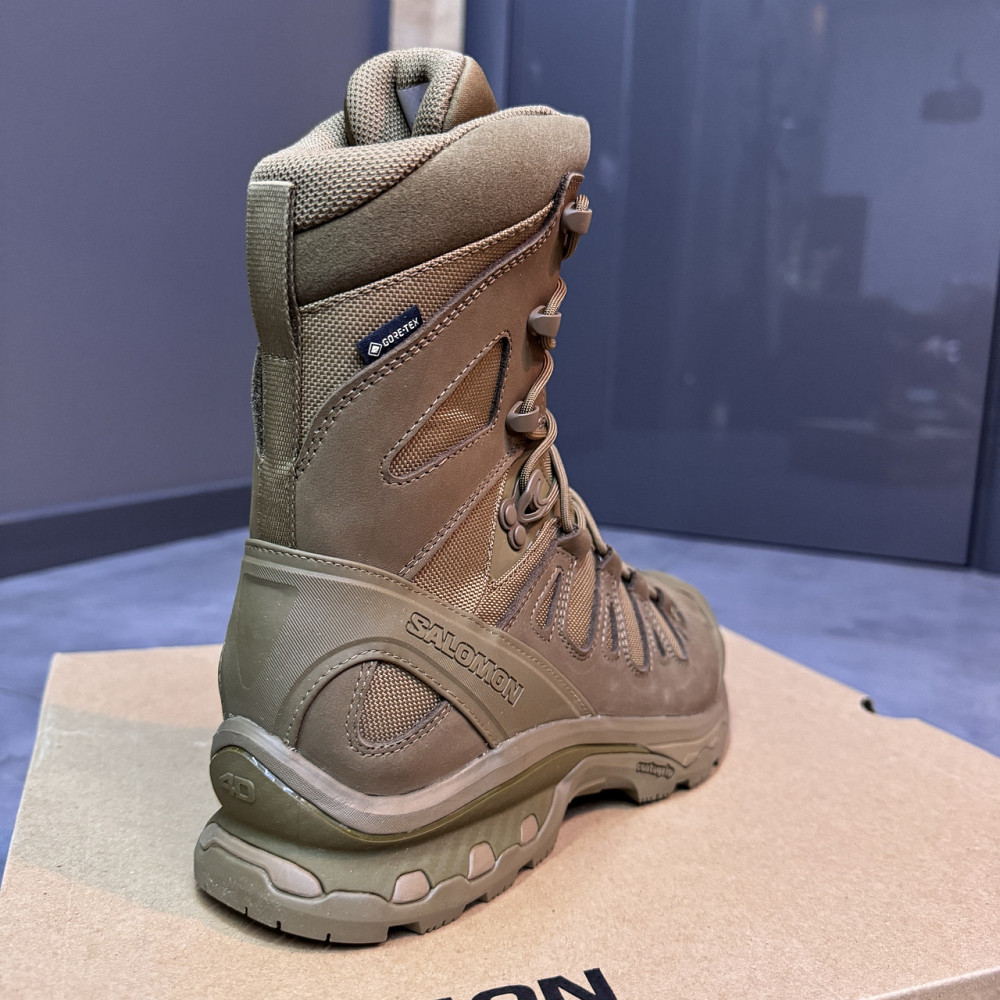 Берці тактичні Salomon QUEST 4D Forces 2 High GTX, р. 40 2/3 (7), колір Койот, GoreTex, берці армійські, (L47234200) Solmir Київ - фото 7