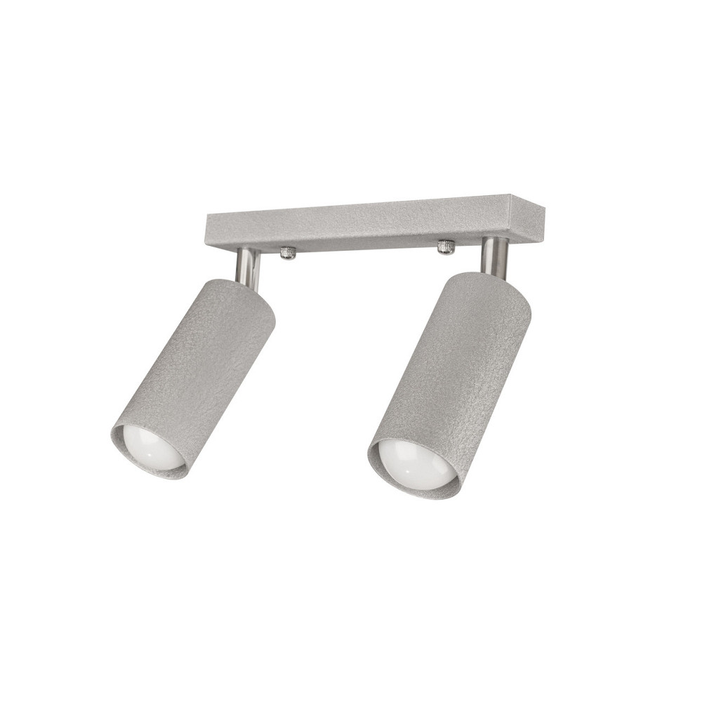 Світильник на планці з поворотними плафонами 2-Е27 Tube MR 1105-2 GR Київ - фото 2