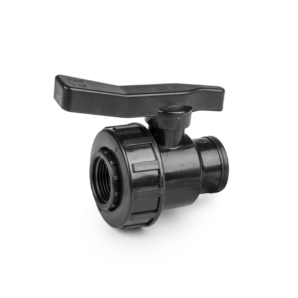 Кран для труб PE, GW3/4", з внутрішньою різбою 3/4", PN10, GW3/4", з внутрішньою різбою 3/4", DSRA10 Київ - фото 1