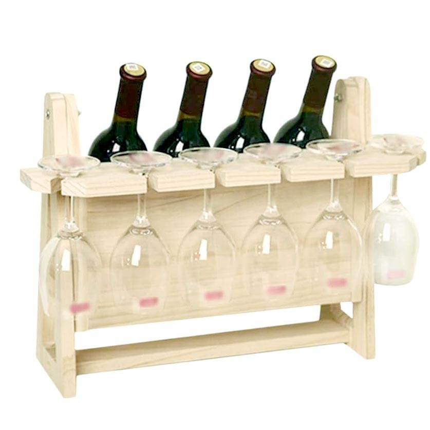 Настольная винная полка 