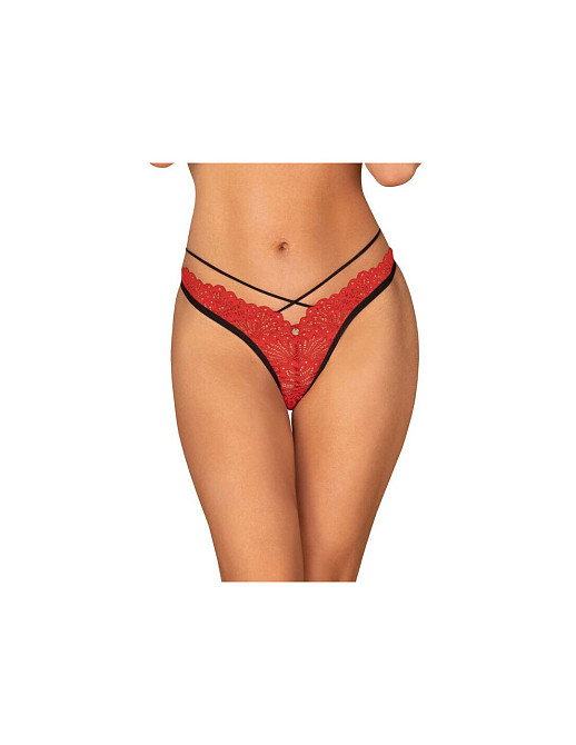 Трусики Obsessive METTIA THONG S/M Sex Aura Київ - фото 3