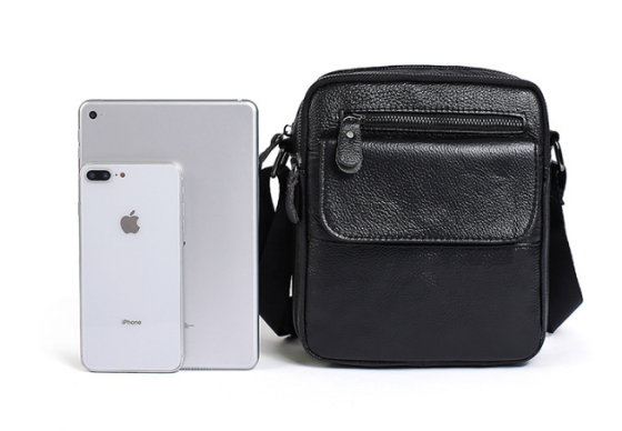 Сумка мужская Vintage черного цвета 14609 Киев