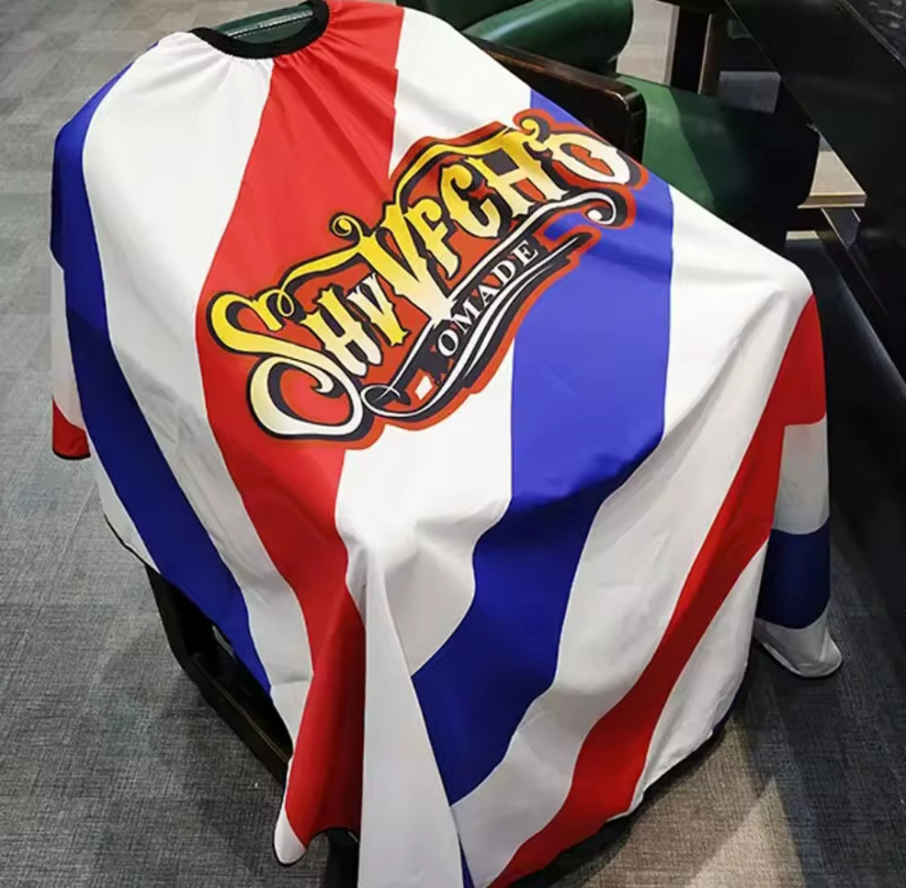 Парикмахерская накидка SuaVecito pomade для стрижки и покраски 140 на 160 см разноцветный Киев - изображение 4