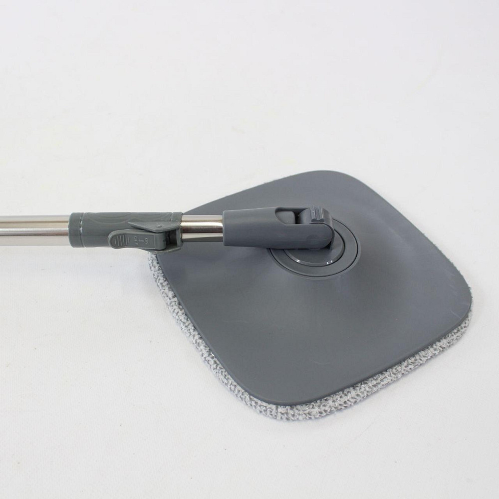 Швабра с отжимом и ведро 5,8 л + 2 насадки / Швабра с самоотжимом / Швабра лентяйка Киев - изображение 9