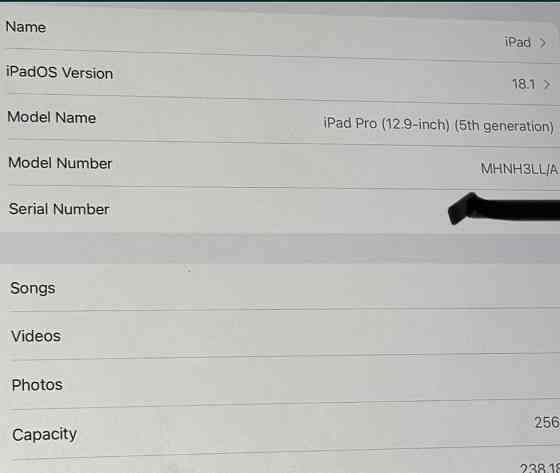 Оригинальный Планшет iPad Pro 12.9 m1 (2021p) Киев