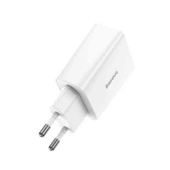 Мережевий зарядний пристрій Baseus Speed Mini Quick Charger 1C 20W EU White Київ