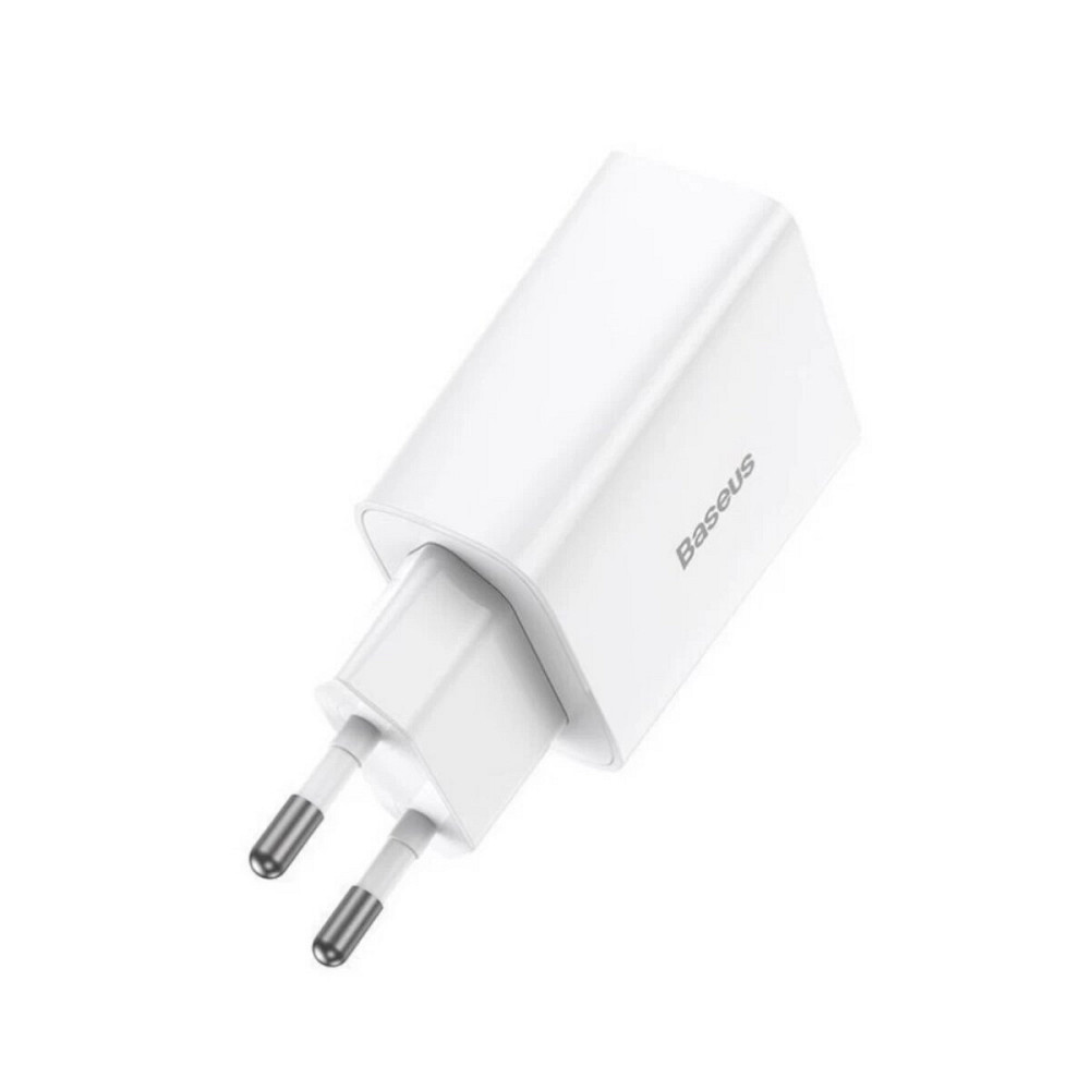 Мережевий зарядний пристрій Baseus Speed Mini Quick Charger 1C 20W EU White Київ - фото 2