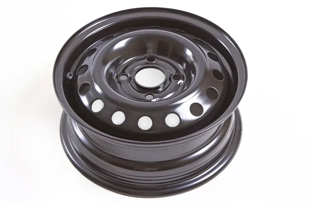 Диск колесный Lanos 1.5 ДК черный в уп. (со штуцером) Винница - изображение 1