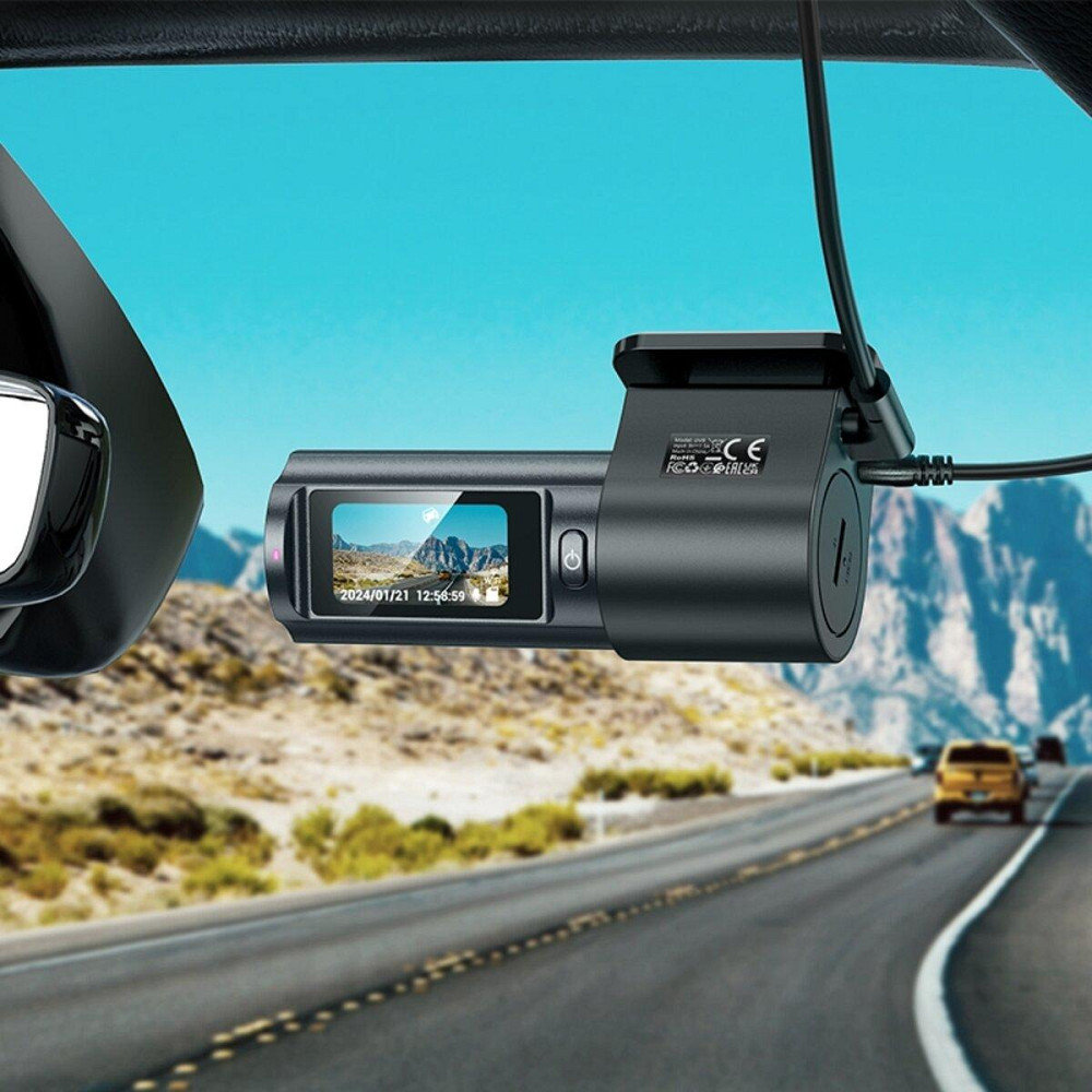 Відеореєстратор HOCO DV8 2K display hidden driving recorder Black 6942007623384 Одеса - фото 8