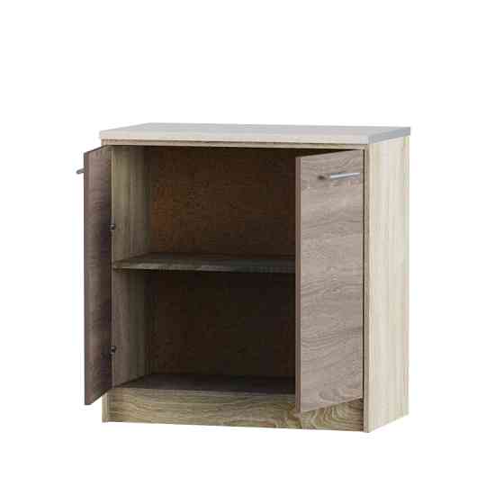 Кухонний модуль нижній Еверест Еко 800 дуб сонома/трюфель (без стільниці) 80х46х82 см (DTM-2907) Львів