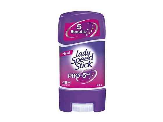 Дезодорант-антипер жін Pro 5 гелевий 65г ТМ LADY SPEED STICK Київ