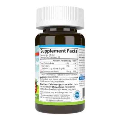 Мінерали Carlson Залізо Дитяче, 15 мг, смак полуниці, Kid&apos;s Chewable Iron, 30 жуватий (CL55930) Вінниця