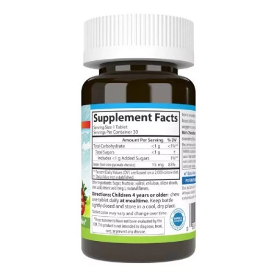 Мінерали Carlson Залізо Дитяче, 15 мг, смак полуниці, Kid&apos;s Chewable Iron, 30 жуватий (CL55930) Вінниця - фото 2