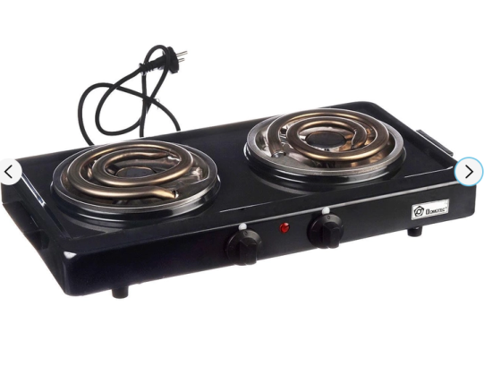 Плита електрична настільна двоконфорочна Domotec MS 5532 з широкою спіраллю 4790 Одеса