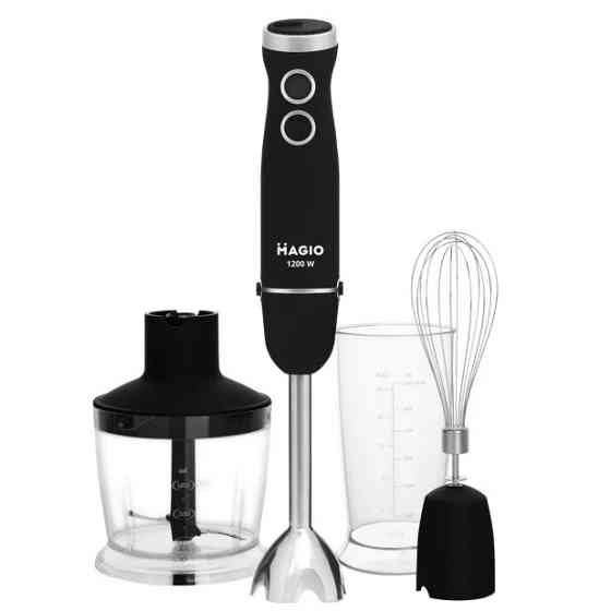 Блендер для пюре і коктейлів MAGIO MG-655, Блендер для приготування крем-соусів класичний XL-20 Львів
