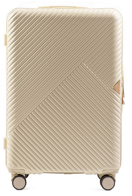 Чемодан пластиковый Wings WN01 большой шампань 78 см Киев - изображение 2