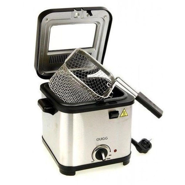 Фритюрница для дома Rainberg RB-2219 с терморегулятором и съемной чашей электрофритюрница мини фритюрница ZV-48 Львов - изображение 6