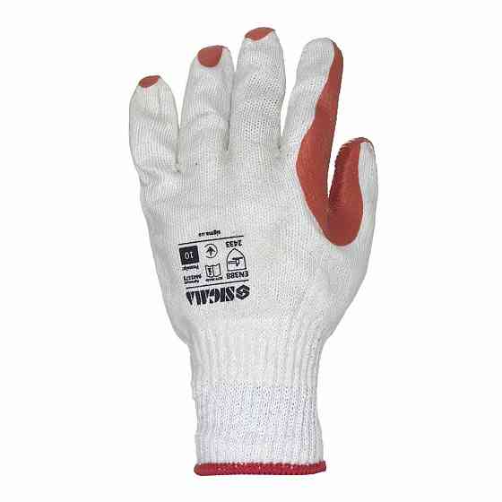 Перчатки стекольщика (манжет) SIGMA (9445371) Ровно