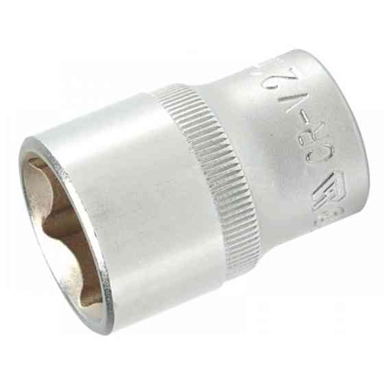 Головка торцевая 6-гранная YATO: квадрат 1/2, 21 мм, L=38мм Харьков