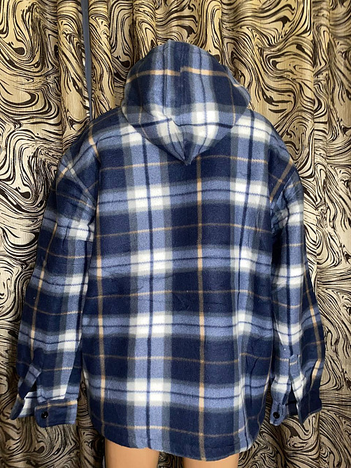 Рубашка с капюшоном лесоруб теплая мужская на меху батал  70-76 в розницу Одесса - изображение 7