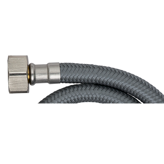 Шланг для води 1/2" ВВ 30 см NYLON CORSO XA-1103 (9690103) Київ