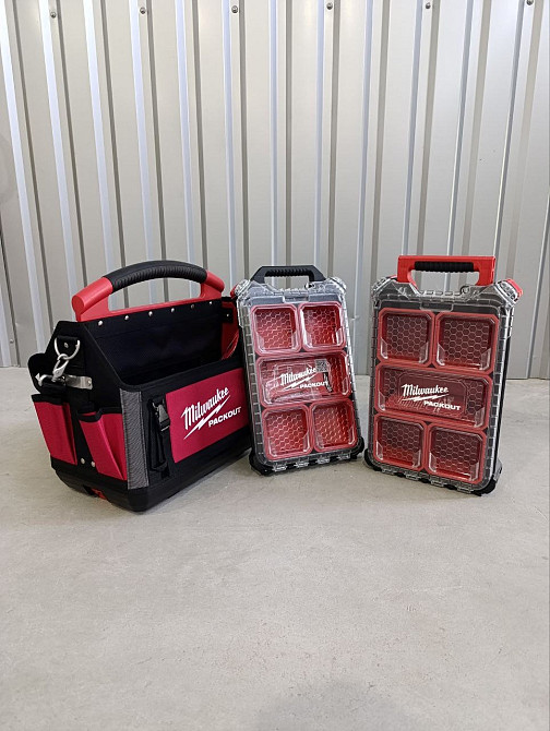 Сумка та органайзер MILWAUKEE PACKOUT, набір з 3 частин 4932499040 Одеса - фото 2