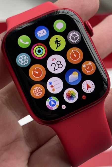 Смарт -Часы Apple Watch 8 45mm. Red. Киев - изображение 7