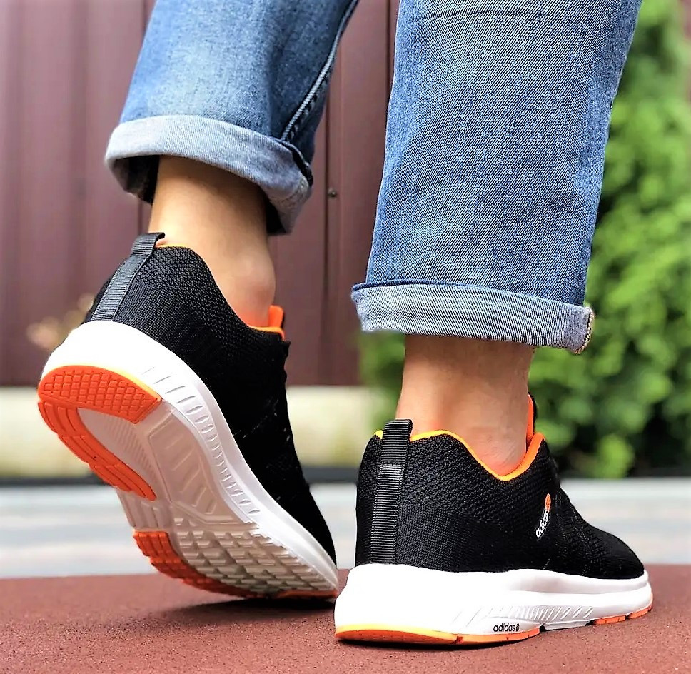 Кроссовки Adidas Neo Чёрные Адидас Мужские (размеры: 42,44) Видео Обзор Днепр - изображение 8