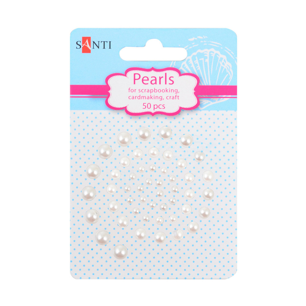 Перлини для декору самоклеючі 