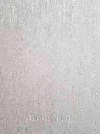 Обои метровые виниловые на флизелине Sintra Structure однотонные мазки бежевые серебристые 521137 Киев