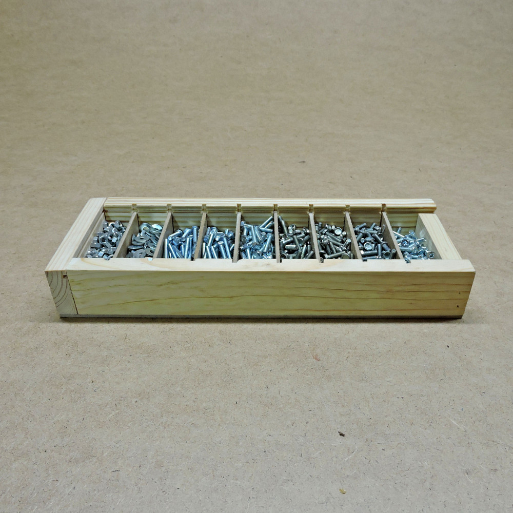 Набір 1х болтів, гайок, шайб М4 1100шт Миколаїв - фото 8