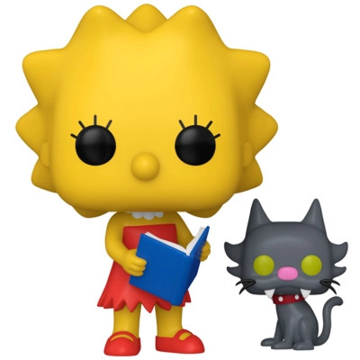 Фігурка Funko Pop набір серії Сімпсони S11 - Ліса й маленький помічник Санти (86409) Вінниця - фото 1